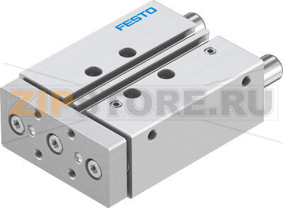 Пневмоцилиндр с направляющей Festo DFM-16-40-P-A-GF 
