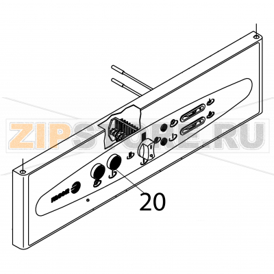Complete green push button Fagor FI-2700I Complete green push button Fagor FI-2700IЗапчасть на деталировке под номером: 20Название запчасти Fagor на английском языке: Complete green push button FI-2700I.