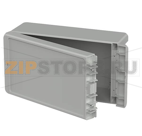 Корпус, 231x125x90 мм, АБС, одноцветный Bopla B 221309 ABS 7035 
