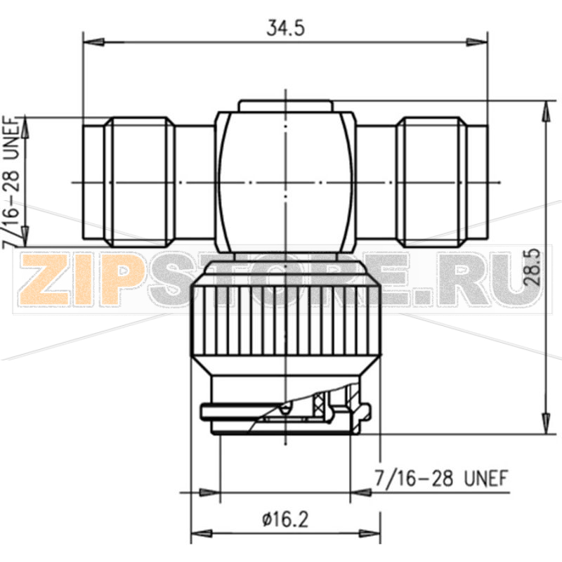Разъем TNC, 1 шт Telegärtner J01014A0000 