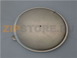 PIASTRA DI COPERTURA INOX ø 214 mm 