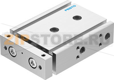 Пневмоцилиндр двухпоршневой Festo DGTZ-GF-25-30-P-A 