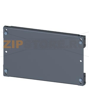 SIVACON, mounting plate, mounting with bracket, H: 200 mm, W: 400 mm, zinc-plated Siemens 8MF1240-2AM02-0 