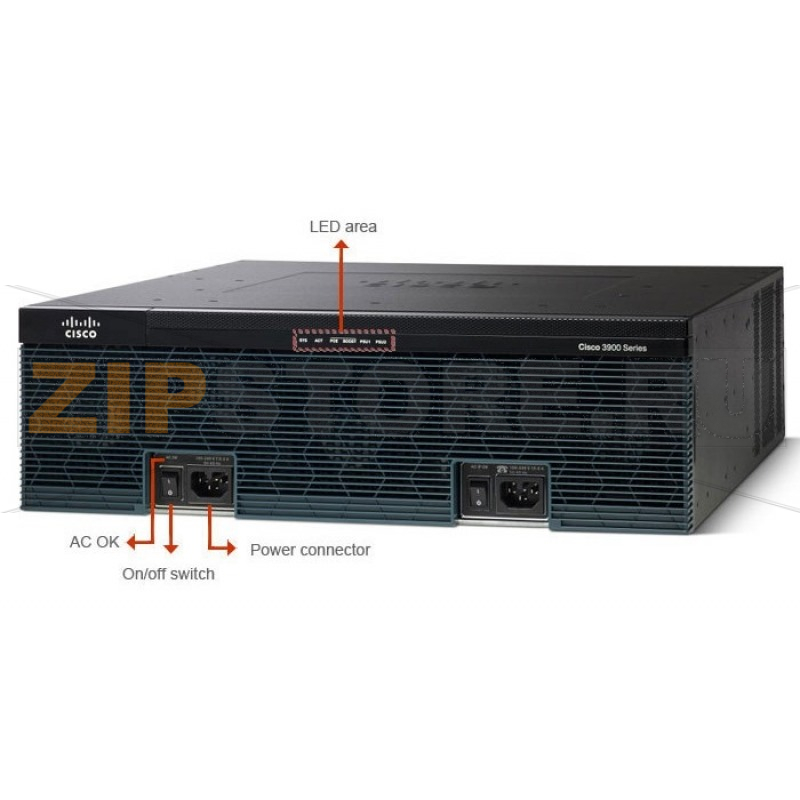 Маршрутизатор Cisco CISCO3925/K9 
