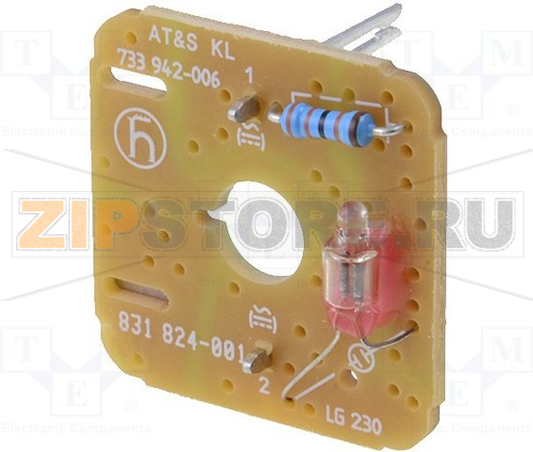 Вставка электронная 8 А, 250 В Hirschmann GDME LG 230 