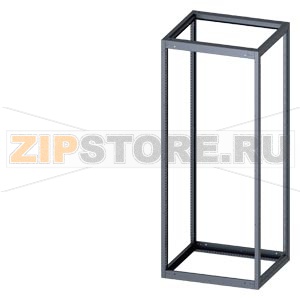 SIVACON, Supporting structure, for standard Empty enclosure, H: 2200 mm, W: 900 mm, T: 800 mm, zinc-plated Siemens 8MF1298-2GS30 