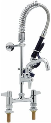 PRE-RINSE UNIT T&amp;amp;S MINI WITH BRIDGE MIXE 