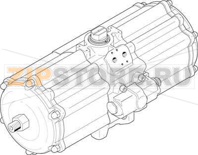 Привод неполноповоротный Festo DAPS-3840-090-R-F16-T6 