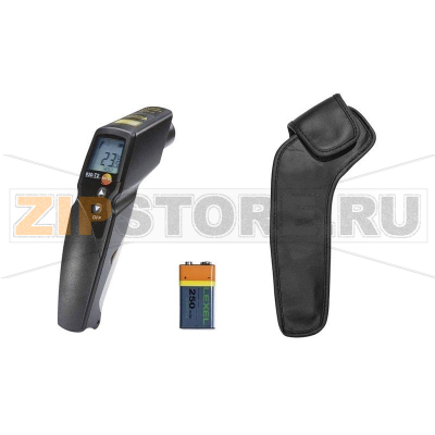 Комплект: термометр инфракрасный 830-T2, чехол, батарея питания Testo 0563 8312 