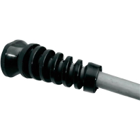 Фиксатор зажимной, Ø: 7.4 мм, полиамид, черный, 1 шт PB Fastener H-1590