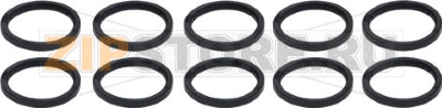 FILTER HOLDER GASKET ø 64x52x6.3 mm 10 p 
