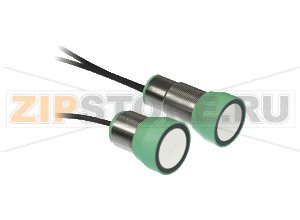 Датчик двойного листа Double plate sensor UDCM-30GM-085-3E3 Pepperl+Fuchs General specificationsSensing range50 ... 150 mm , optimal distance: 80 mmTransducer frequency85 kHzIndicators/operating meansLED greenindication: single sheet metal detectedLED yellowIndication: No sheet metal detected (Air)LED redindication: double sheet metal detectedElectrical specificationsOperating voltage18 ... 30 V DC , ripple&nbsp10&nbsp%SSNo-load supply current< 200 mAInputInput typeFunction input 0-level: -UB ... -UB + 1V1-level: +UB - 1 V ... +UBPulse length&ge 100 msFunctionin normal operation mode, the function input has to be connected with UB+ or UB-Impedance&ge 4  k&OmegaOutputOutput type3 switch outputs PNP, NCRated operating current3 x 100 mA , short-circuit/overload protectedVoltage drop&le 3 VSwitch-on delayapprox. 30 msSwitch-off delayapprox. 30 msPulse extensionmin. 120 ms programmableApprovals and certificatesUL approvalcULus Listed, General Purpose, Class 2 Power SourceCSA approvalcCSAus Listed, General Purpose, Class 2 Power SourceCCC approvalCCC approval / marking not required for products rated &le36 VAmbient conditionsAmbient temperature0 ... 50 °C (32 ... 122 °F)Storage temperature-40 ... 70 °C (-40 ... 158 °F)Mechanical specificationsConnection typecable PVC , 2 mCore cross-section0.14 mm2Degree of protectionIP65MaterialHousingnickel plated brass plastic components: PBTTransducerepoxy resin/hollow glass sphere mixture polyurethane foamMass300 g