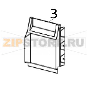 Lower front cover assy TSC MX241P Lower front cover assy TSC MX241PЗапчасть на деталировке под номером: 3