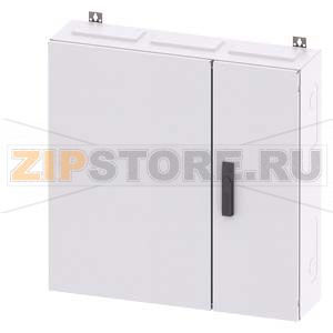 ALPHA 400, wall-mounted cabinet, IP43, Protection class 1, H: 800 mm, W: 800 mm, T: 210 mm, RAL 9016 Siemens 8GK1122-3KA32 
