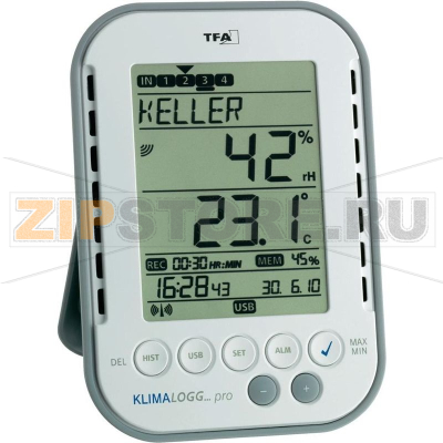 Термогигрометр цифровой TFA KlimaLogg Pro 