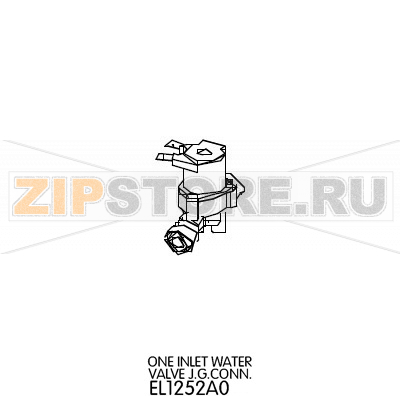 One inlet water valve J.G.Conn. Unox XVC 055 One inlet water valve J.G.Conn. Unox XVC 055Запчасть на деталировке под номером: 25Название запчасти на английском языке: One inlet water valve J.G.Conn. Unox XVC 055