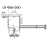 Cutter motor/sensor assembly Zebra TTP 1030