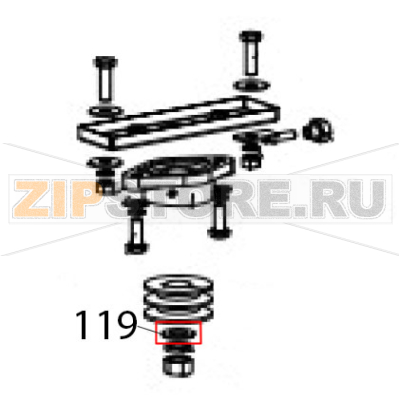 Flat washer Hurakan HKN-20SN2V Flat washer Hurakan HKN-20SN2VЗапчасть на деталировке под номером: 119