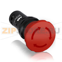 Кнопка CE4T-10R-02 ABB 1SFA619550R1051