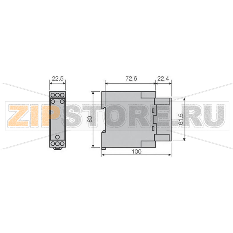 Реле контроля температуры 24 В/DC, 24 В/AC Fanox TST 24 