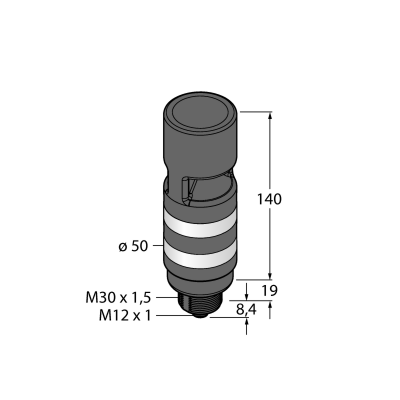 Колонна сигнальная Turck TL50BLGRAOS4Q 
