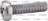 HEAD SCREW PHILLIPS M3X10 - 200PCS