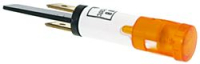 LAMPADA SPIA ARANCIO 230V