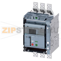 withdrawable circuit breakers with guide frame and PSS 3-pole, frame size 0, IEC In=630A to 690V, 50/60Hz AC Icu=42kA at 415V Icu=42kA at 500V ETU660 electronic trip units LSIG display with tripped signaling switch, RTC and  4Aux auxiliary switches protec