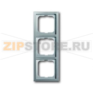 Рамка трехместная, сталь ABB 2CKA001754A4319 