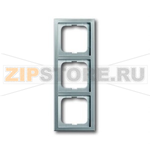 Рамка трехместная, сталь ABB 2CKA001754A4319 