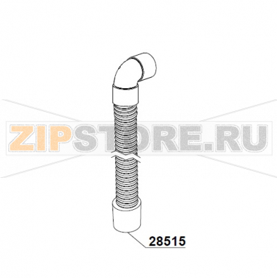 Шланг B.T. D28-90°/D24 Diritto L=920 DIHR DW014 Шланг B.T. D28-90°/D24 Diritto L=920 DIHR DW014Запчасть на деталировке под номером: 28515Название запчасти на английском языке:  BT middle pipe L=920 DIHR DW014