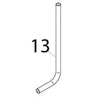 Tubo inox lavaggio centrale Teikos TS983