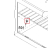 Support, rack Menumaster RCS511-P1325802M