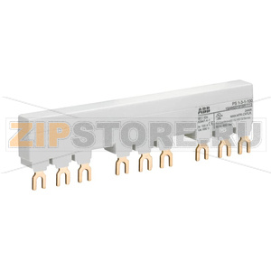 Разводка шинная, трехфазная, Iu=100 А, PS1-3-1-100 ABB 1SAM201916R1113 