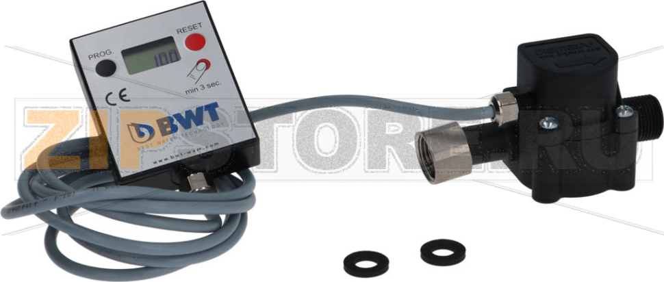 СЧЕТЧИК -РАСХОДОМЕР  Ø 3/8" BWT WATER MORE 
