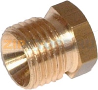 Retaining screw M10 x 1