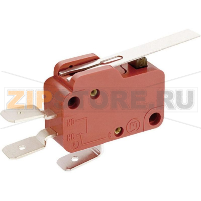 Микропереключатель 250 В/AC, 10 А, 1 x вкл/вкл, без фиксации, 1 шт Marquardt 1006.0901 