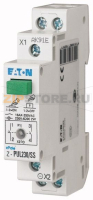 Кнопка, 2НО, светодиод 230В Eaton Z-PUL230/SS
