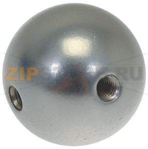 СФЕРА С 3 РЕЗЬБОВЫМИ ОТВЕРСТИЯМИ М5 ХРОМИРОВАННАЯ 