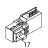 Switch isolator 63A 3way 2pos Fagor LA-25 TP2 E