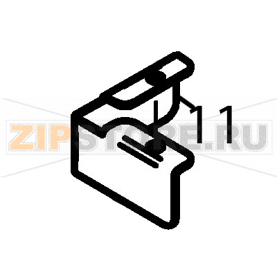 Exterior panel fastening. Fagor VPE-101 Exterior panel fastening. Fagor VPE-101Запчасть на деталировке под номером: 11Название запчасти Fagor на английском языке: Exterior panel fastening. VPE-101.
