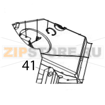 Shaving board Hurakan HKN-HM195M Shaving board Hurakan HKN-HM195MЗапчасть на деталировке под номером: 41