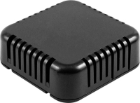 Корпус универсальный 60x60x20 мм, материал: акрилонитрил, черный, 1 шт Hammond 1551V3BK