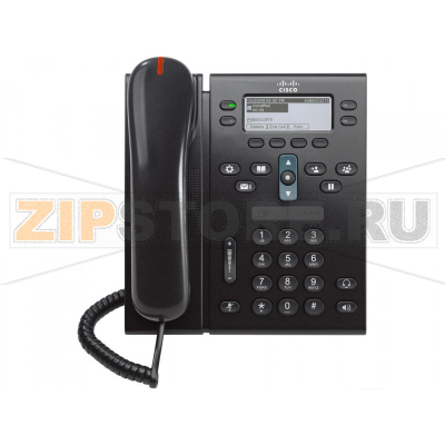 IP-телефон 48 В/DC, 2xFE (PoE), 4 линии, SIP/SCCP, 396x162 пкс, RJ-9 Cisco CP-6941-C-K9 
