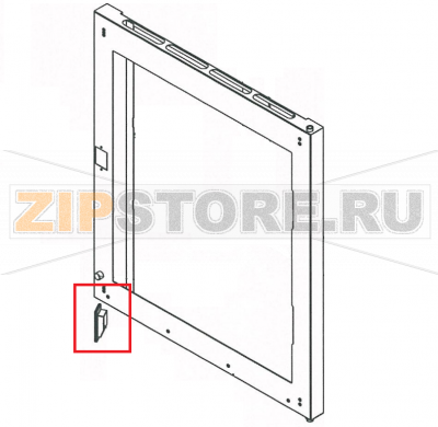 Portalampada completo rettangolare linea G-PRO Garbin 10M Portalampada completo rettangolare linea G-PRO Garbin 10MЗапчасть на сборочном чертеже под номером: 9
