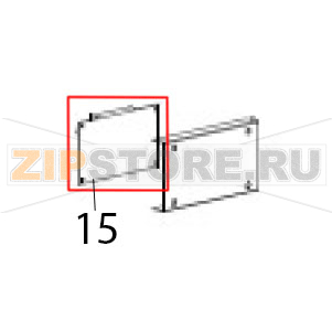 Display board Hurakan HKN-HVZ60 Display board Hurakan HKN-HVZ60Запчасть на деталировке под номером: 15