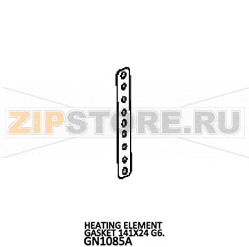 Heating element gasket 141X24 G6. Unox XVC 505E Heating element gasket 141X24 G6. Unox XVC 505EЗапчасть на деталировке под номером: 47Название запчасти на английском языке: Heating element gasket 141X24 G6. Unox XVC 505E