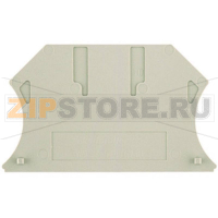 Пластина, серая, 1 шт Weidmüller WAP 16+35 WTW 2.5-10