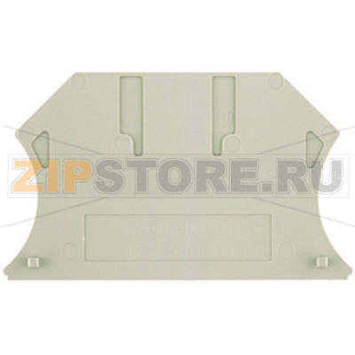 Пластина, серая, 1 шт Weidmüller WAP 16+35 WTW 2.5-10 