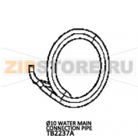 Ø10 water main connection pipe Unox XVC 505E
